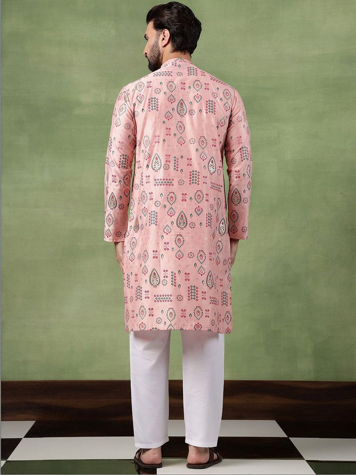 SOJANYA Men Bandhani Printed Kurta