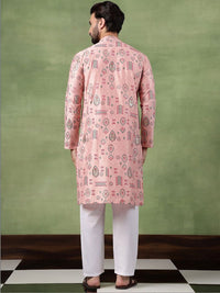 SOJANYA Men Bandhani Printed Kurta