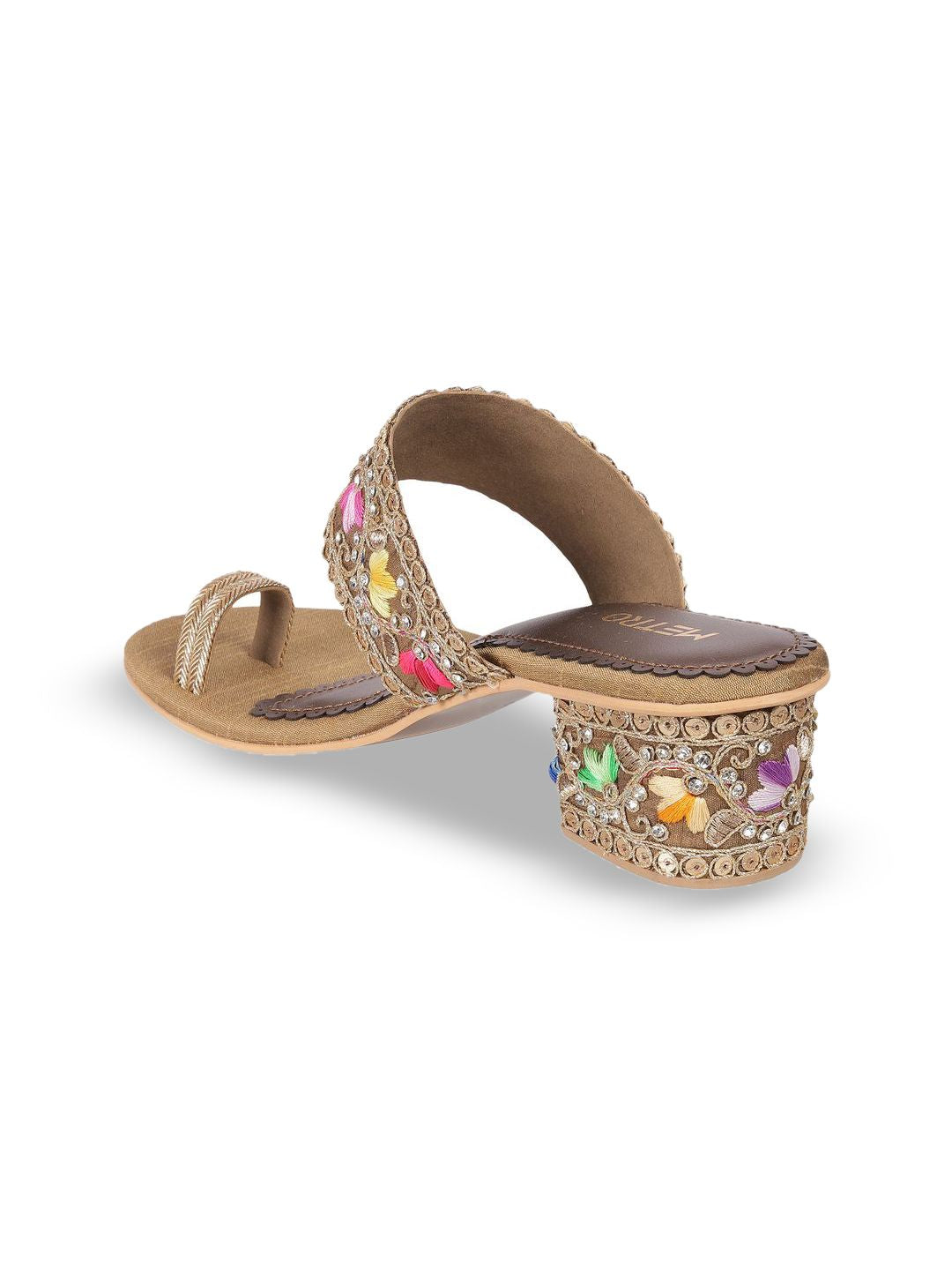 Metro Embellished Wedge Sandals