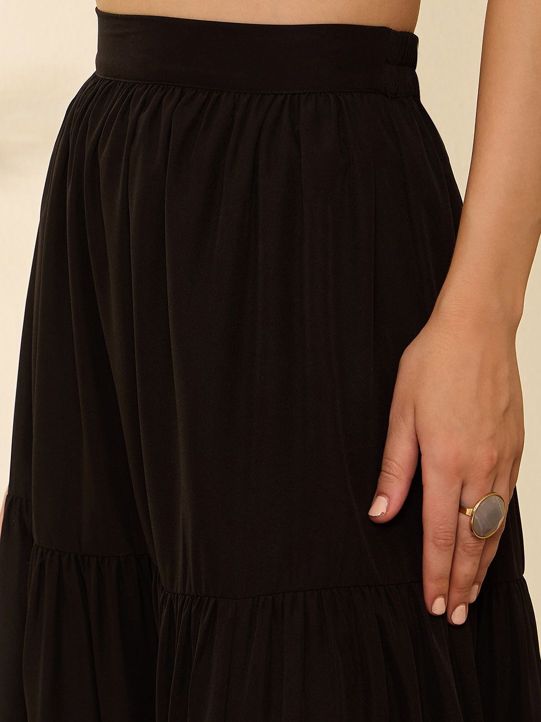 Berrylush One Shoulder Cropped Top With Maxi Skirt