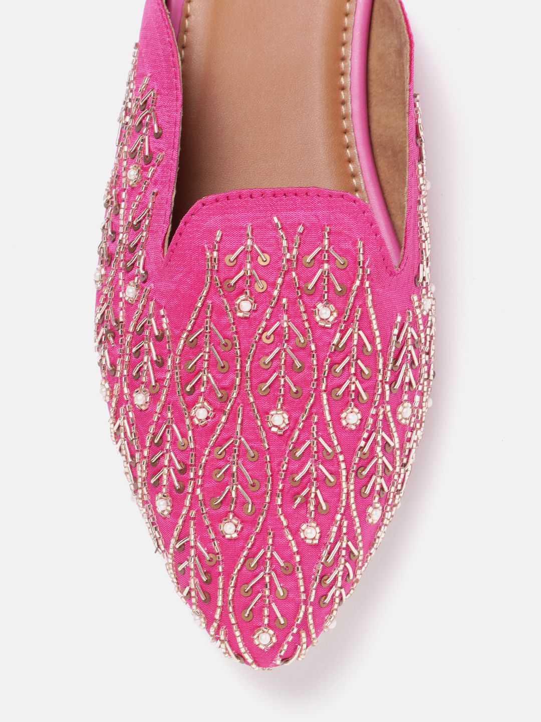 House of Pataudi Western Embellished Mules