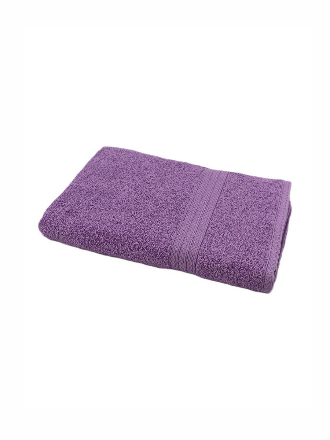 BOMBAY DYEING Tulip Lavender Pure Cotton 450 GSM Bath Towel