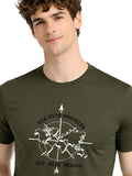 ADRO Men Typography Printed T-shirt