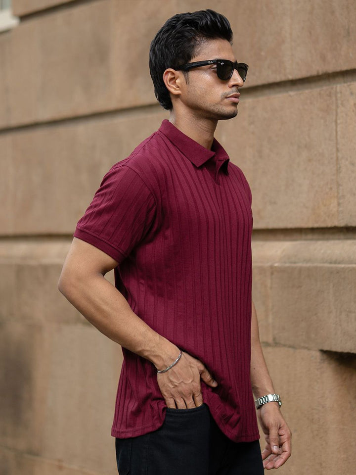 T-shirt kolar PowerLook SS25 Reka Bentuk Diri