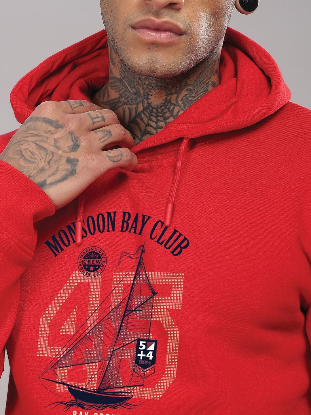 ADRO Printed Knitted Pullover