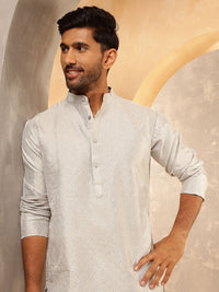 Anouk Men Embroidered Regular Thread Work Kurta with Pyjamas