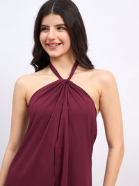 Berrylush Halter Neck Tunic With Palazzo