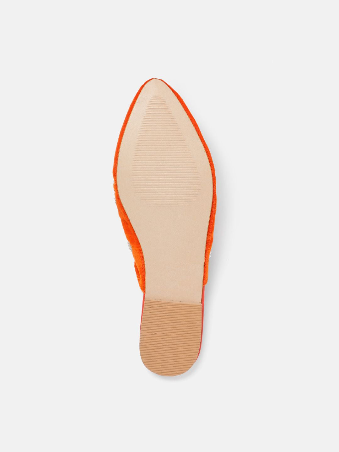 House of Pataudi Women Ethnic Embellished Mules