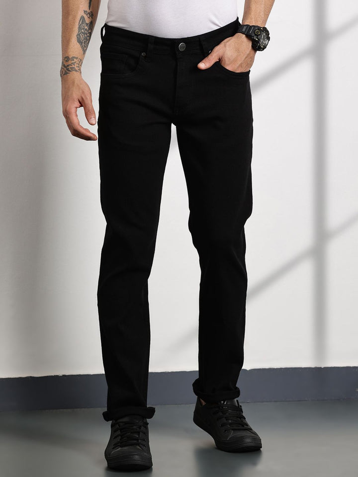 Thomas Scott Men Smart Slim Fit Mid-Rise Clean Look Jeans