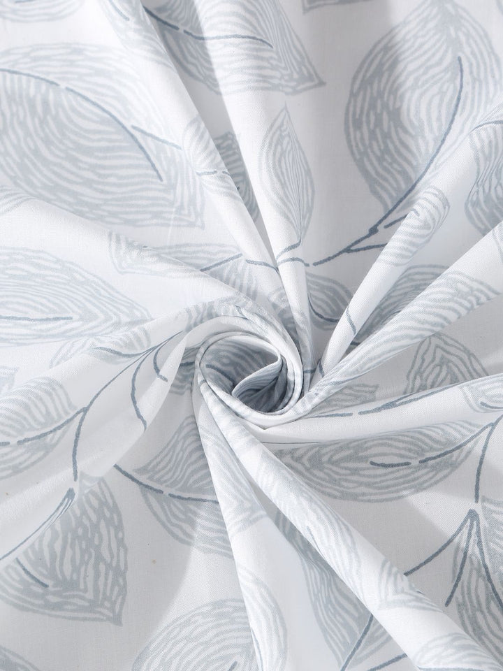 KLOTTHE White Floral 400 TC Cadar dengan 2 Sarung Bantal
