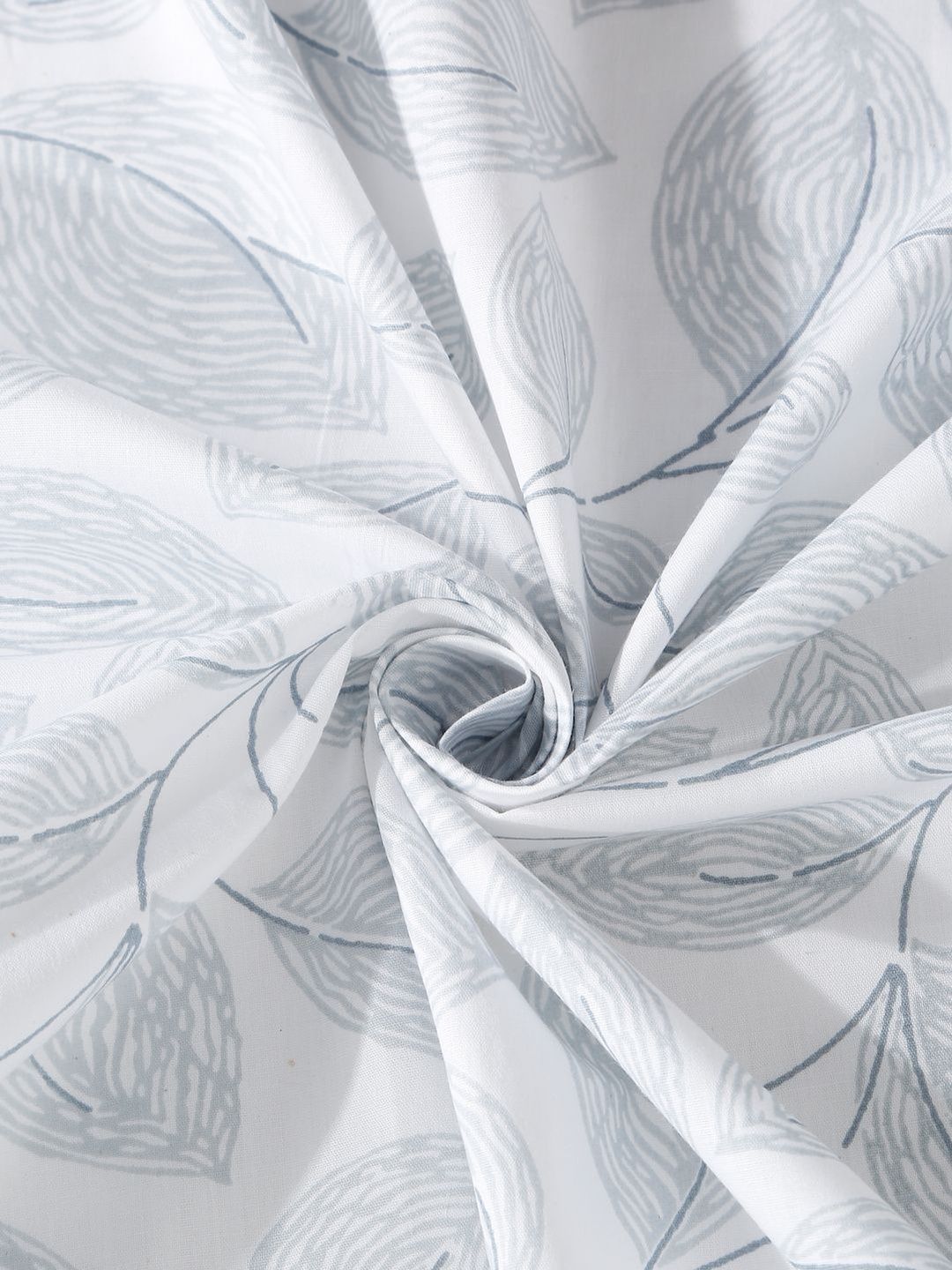 KLOTTHE White Floral 400 TC Cadar dengan 2 Sarung Bantal