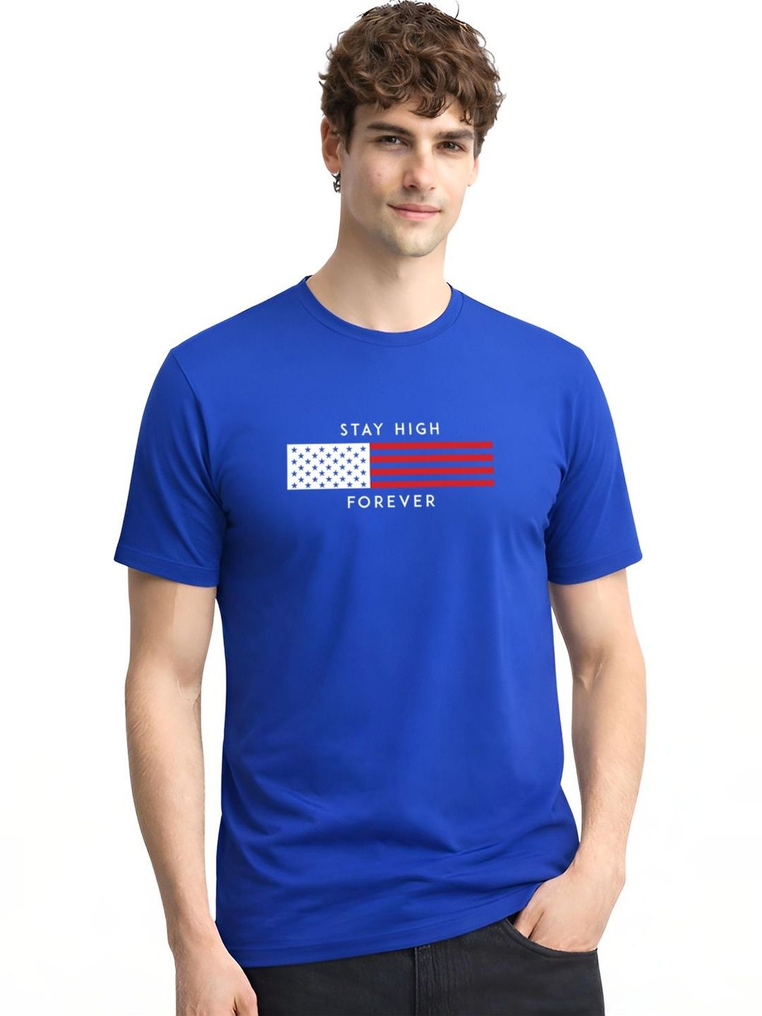 ADRO Men Printed T-shirt