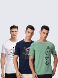 ADRO Men Printed T-shirt