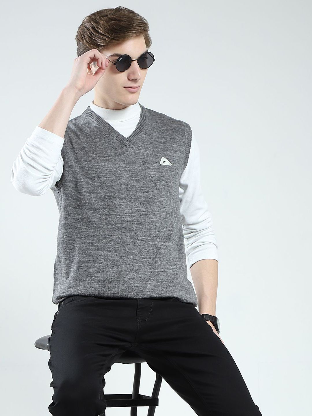 Monte Carlo Men Woollen Sweater Vest