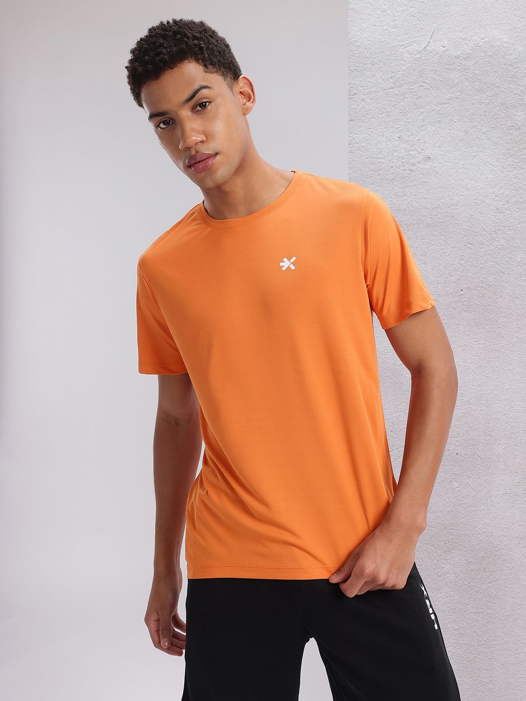 HRX by Hrithik Roshan Printed Rapid-Dry Training T-shirt