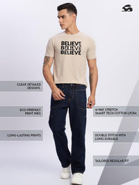 Tshirts ADRO Men Beige