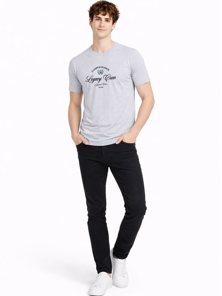 ADRO Men Typography Printed T-shirt