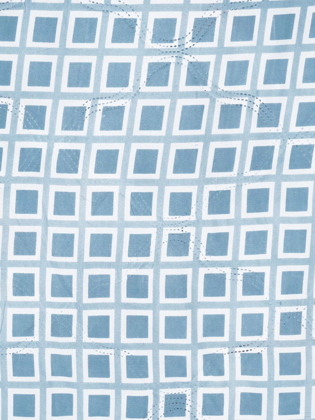 Story@home Grey & Blue Printed Reversible 120 GSM AC Room Single Bed Comforter