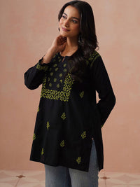 House of Chikankari Women Ethnic Motifs Embroidered Thread Work Kurta