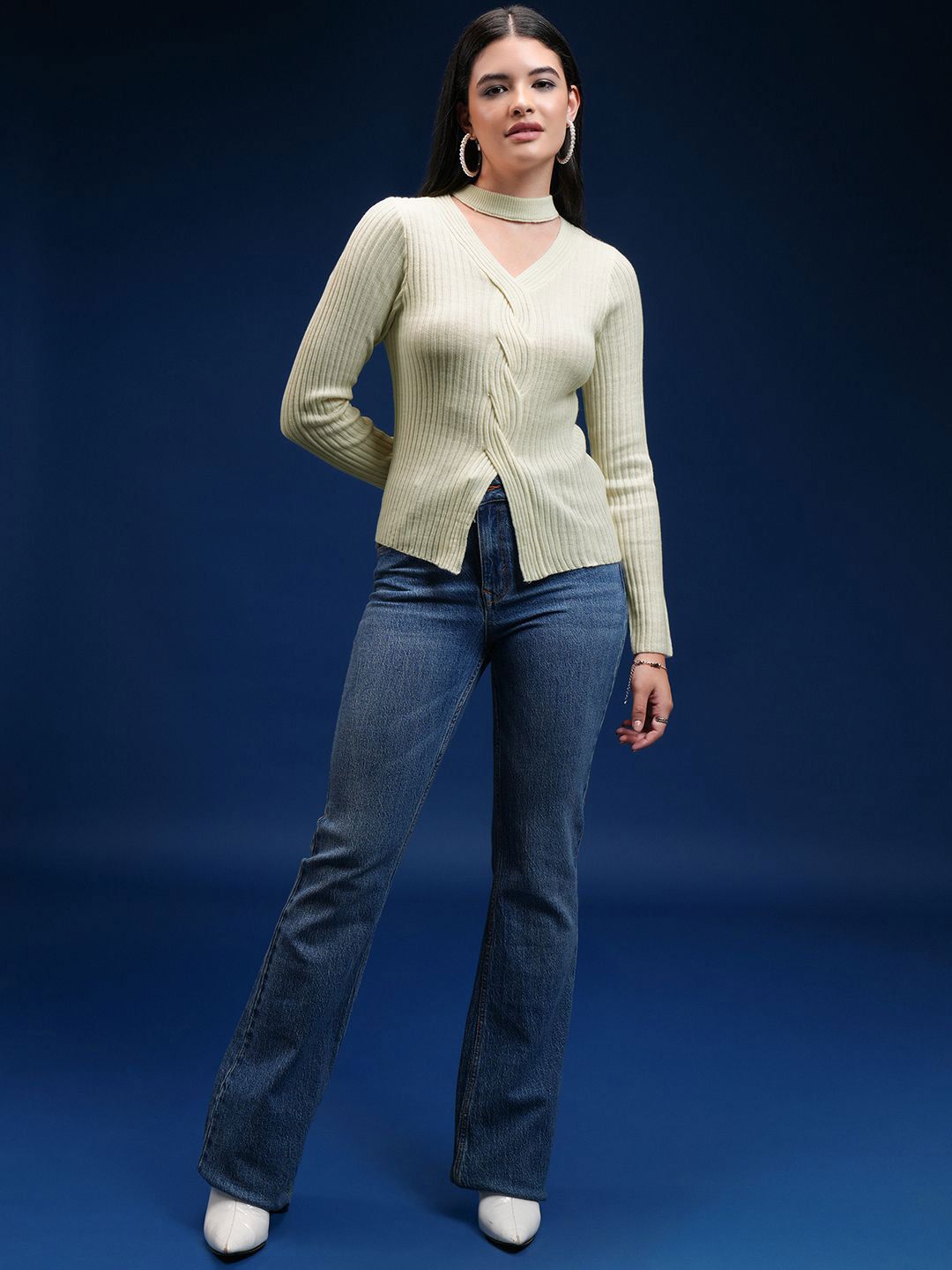 Tokyo Talkies Women Long Sleeves Pullover