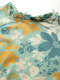 all about you Floral Print Fit & Flare Dress