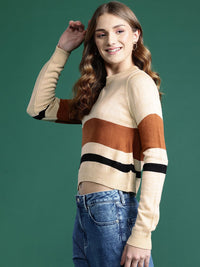 DressBerry Colorblocked Pullover