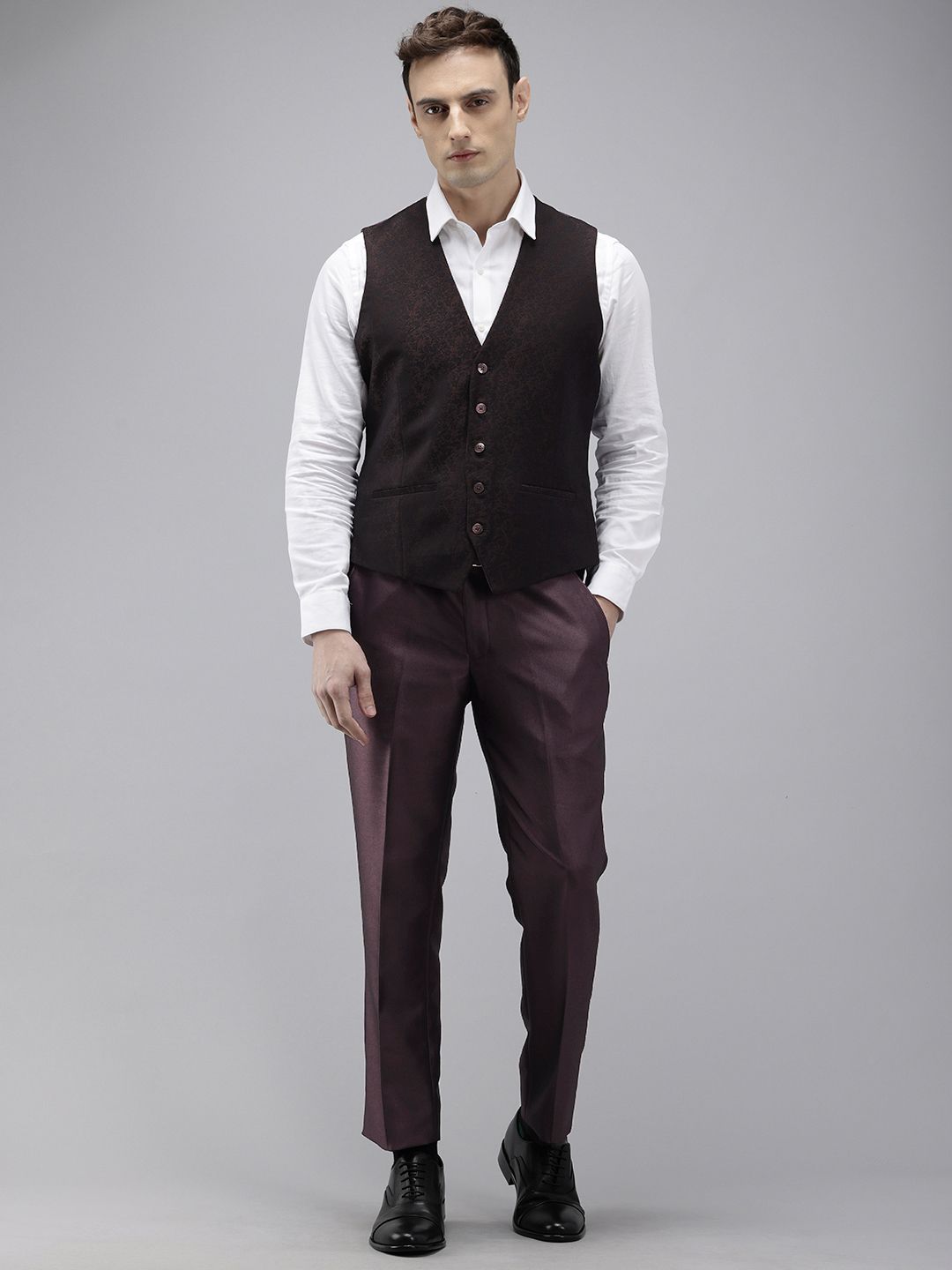 Park Avenue Single Breasted Super Slim Fit 3 Piece Party Suits