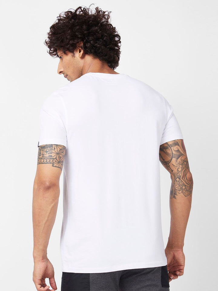 SPYKAR Graphic Printed Cotton T-shirt