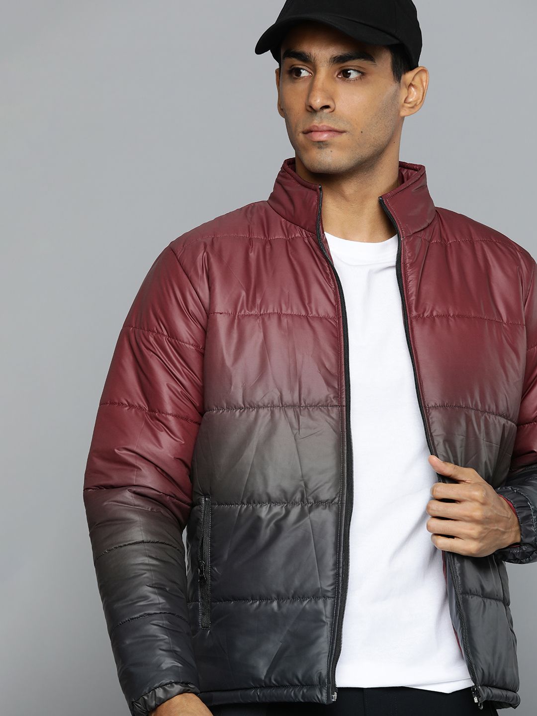 HRX by Hrithik Roshan Rapid-Dry Ombre Outdoor Sporty Jacket