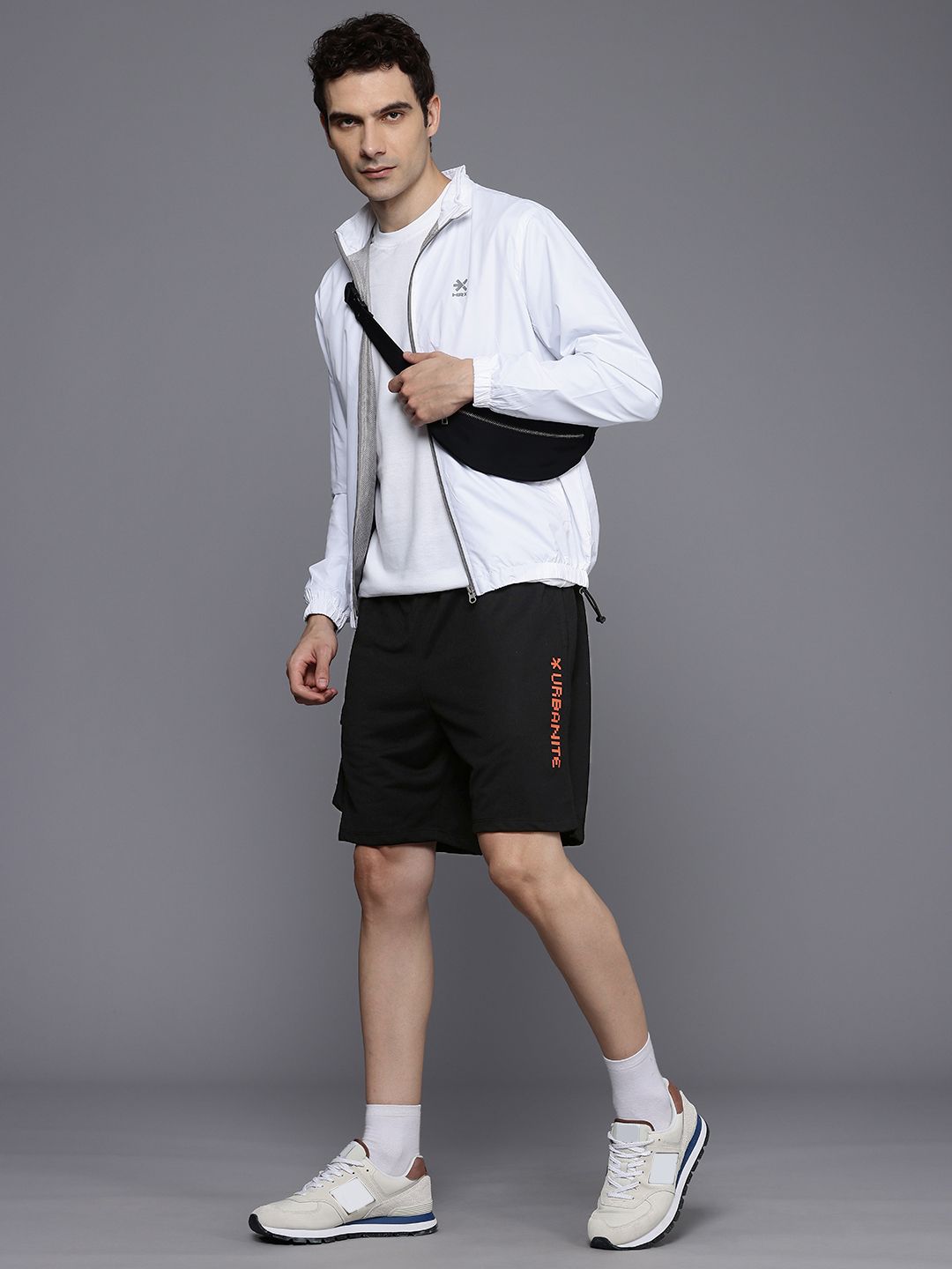 HRX by Hrithik Roshan Men Typography Printed Shorts