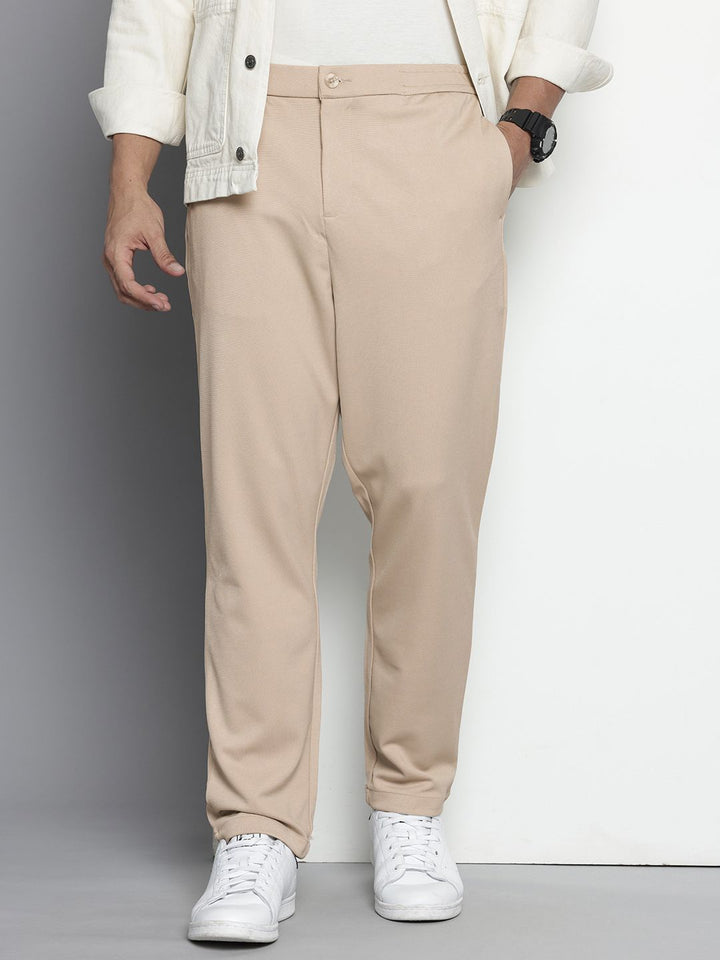 The Indian Garage Co. Men Relaxed Fit Regular Trousers