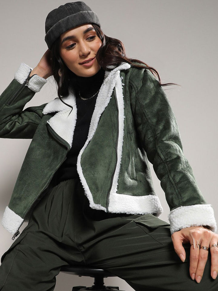 Kampus Sutra Windcheater Fleece Open Front Jacket