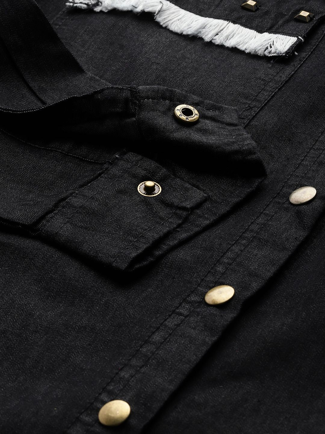 DressBerry Embellished Chambray Shirt