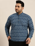 SOJANYA PLUS Geometric Printed Cotton Kurta
