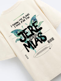 ADRO Men Typography Printed Applique T-shirt