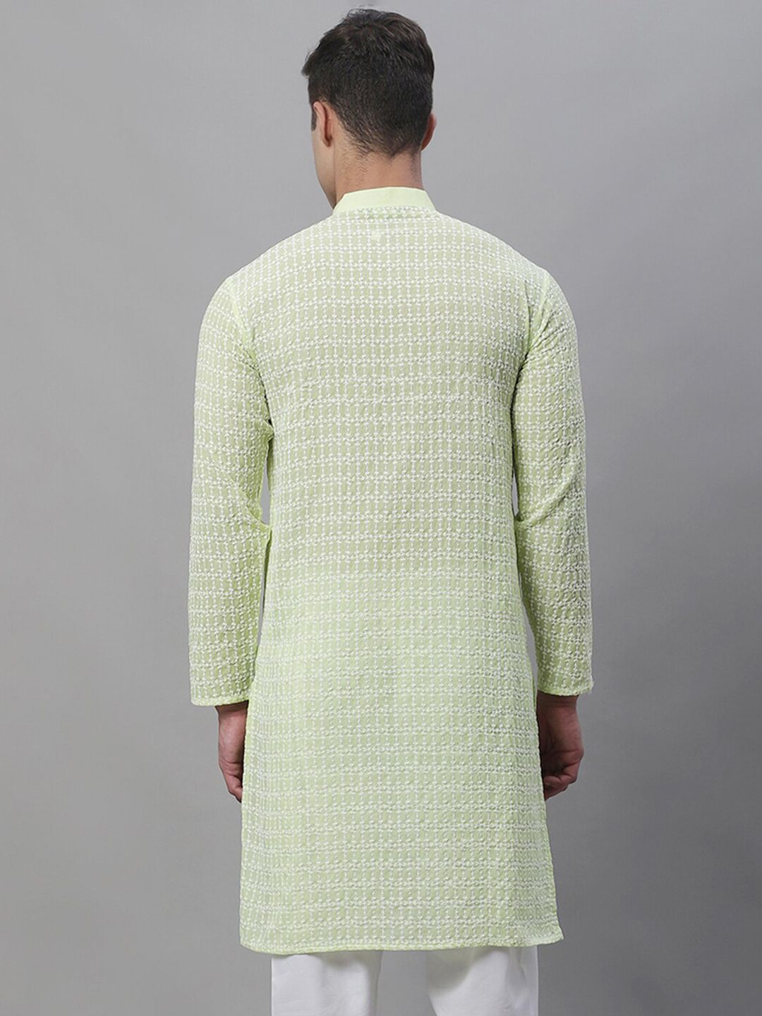 SOJANYA Ethnic Motifs Embroidered Thread work Pure Cotton Kurta
