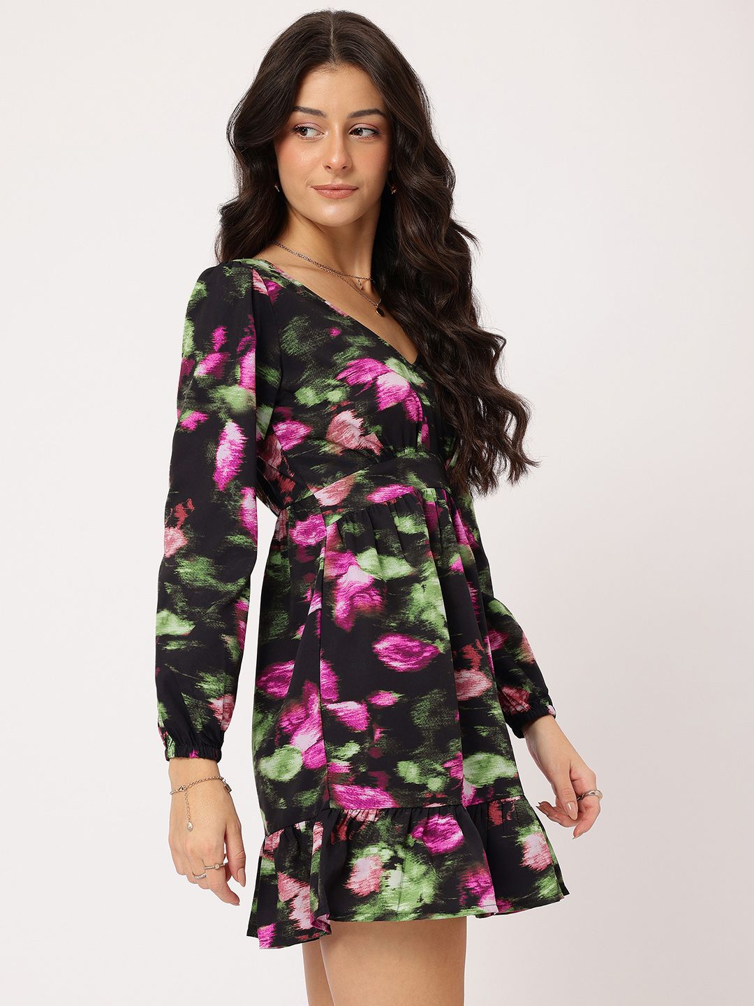 DressBerry Chromatic Chaos Mini Dress