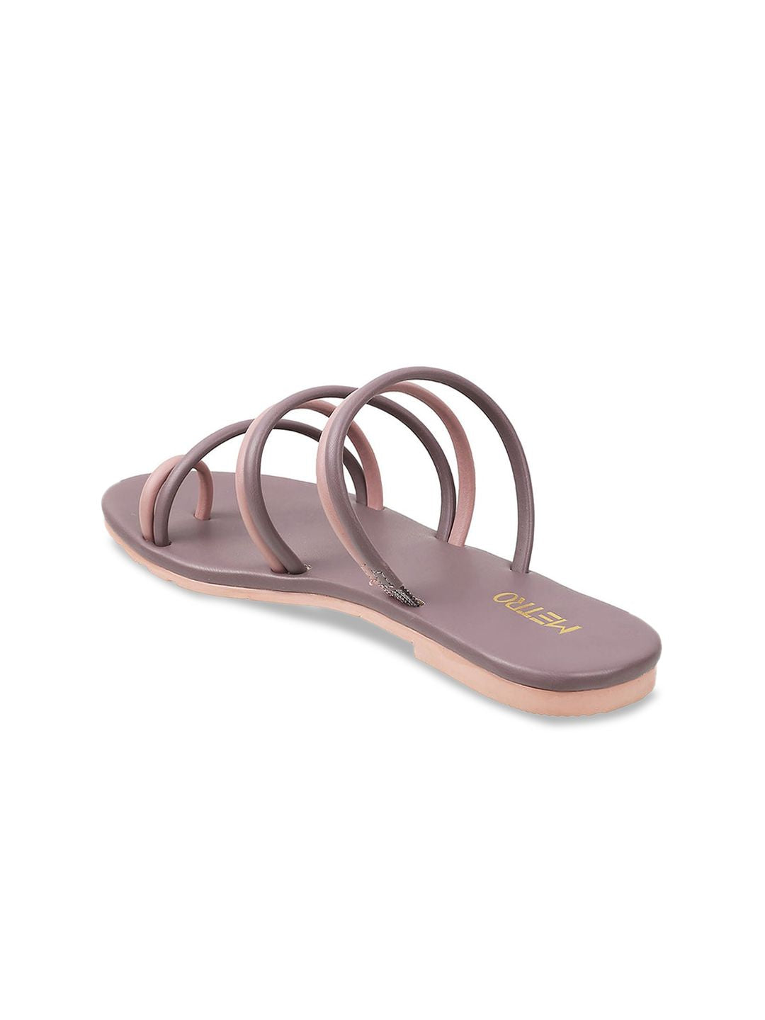 Metro Strappy One Toe Flats