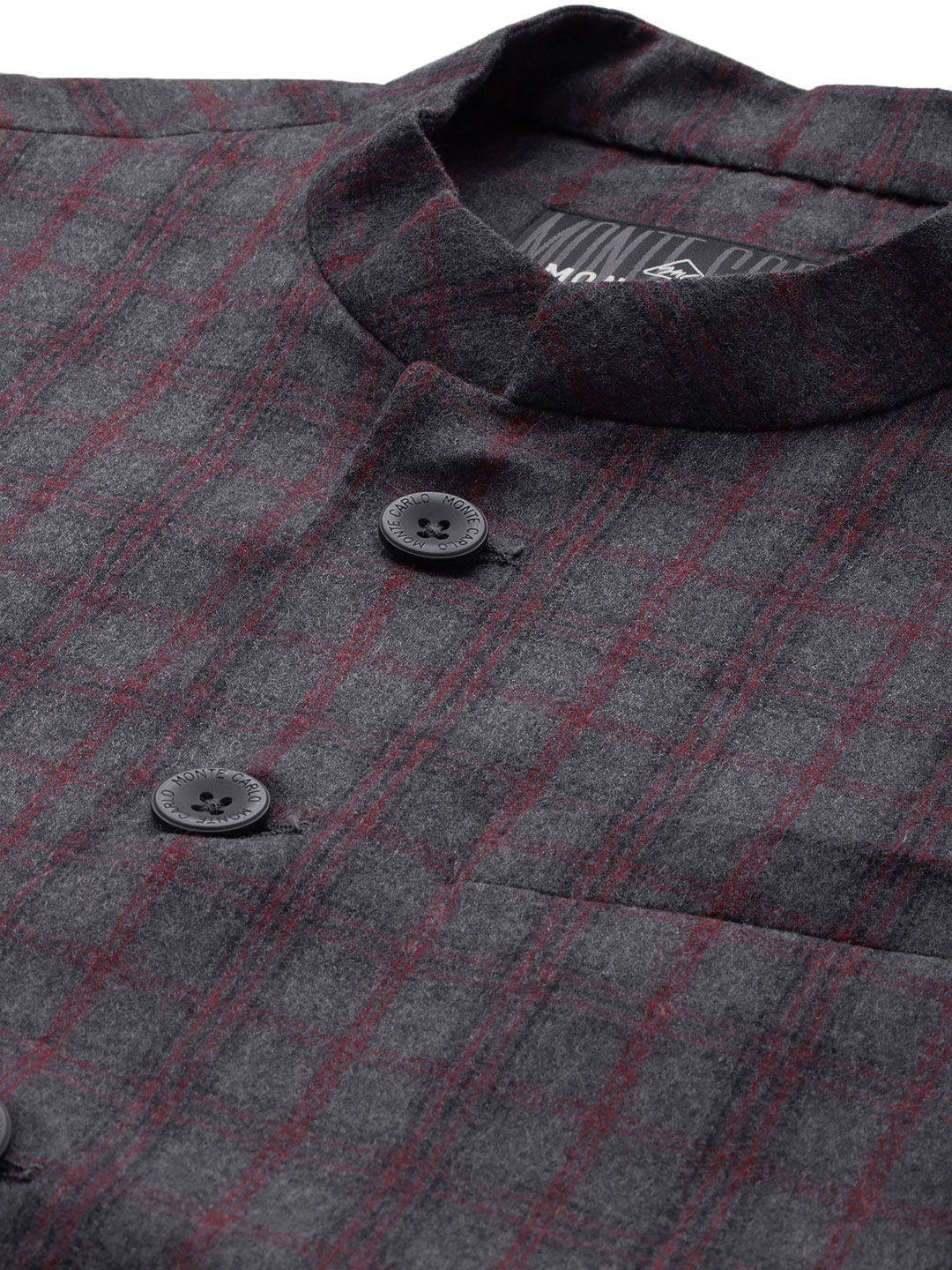 Monte Carlo Woollen Nehru Jacket