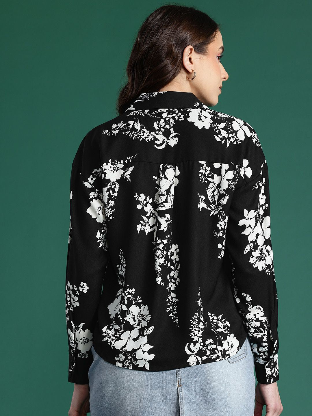 DressBerry Women Floral Printed Casual Shirt