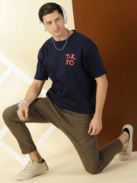 Thomas Scott Typography Printed Oversized T-shirt