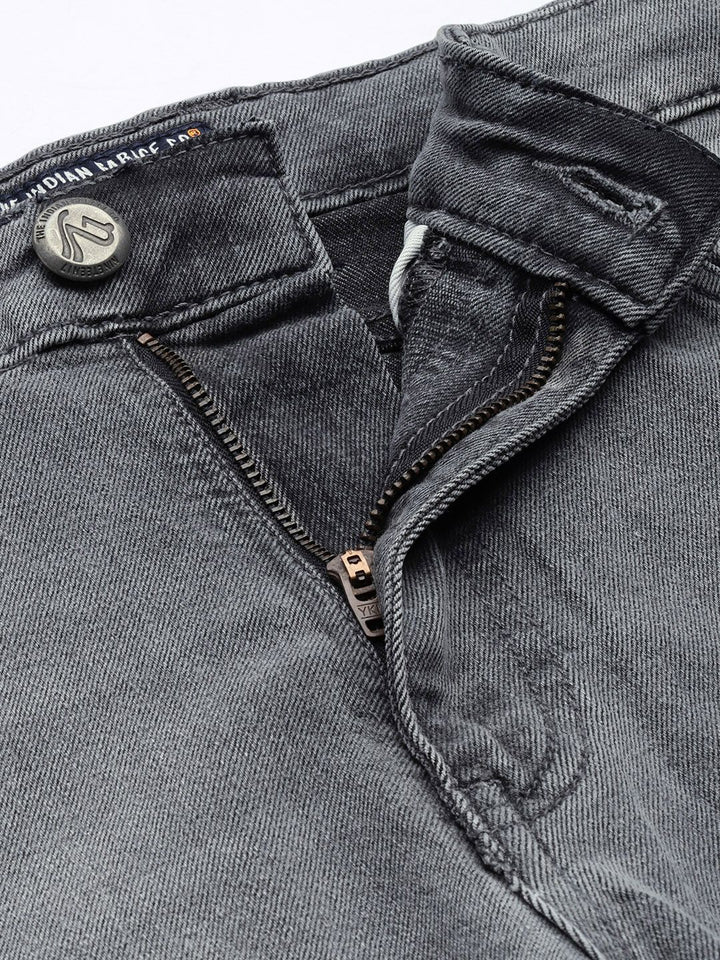 Seluar pendek denim Garage CO Lelaki Grey Grey