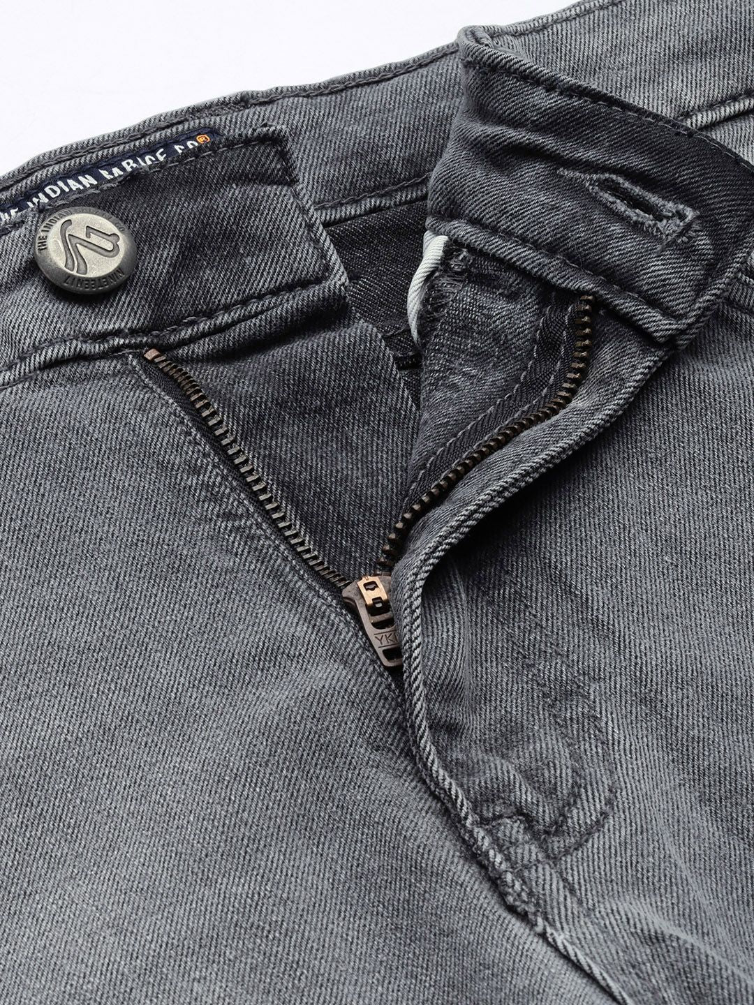 Seluar pendek denim Garage CO Lelaki Grey Grey