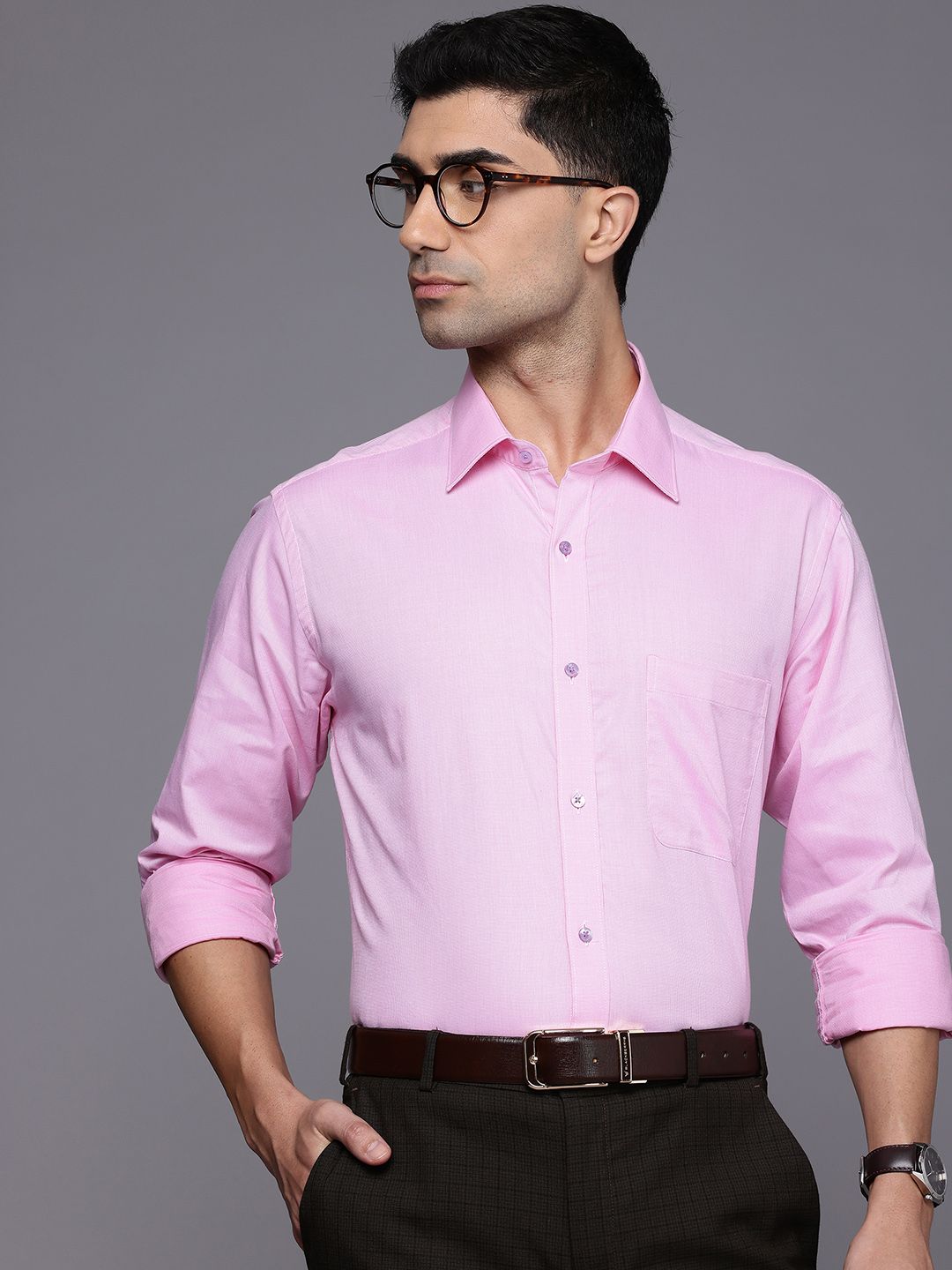 Raymond Slim Fit Pure Cotton Formal Shirt