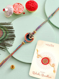 Rakhi Berhias Motif Merak Voylla