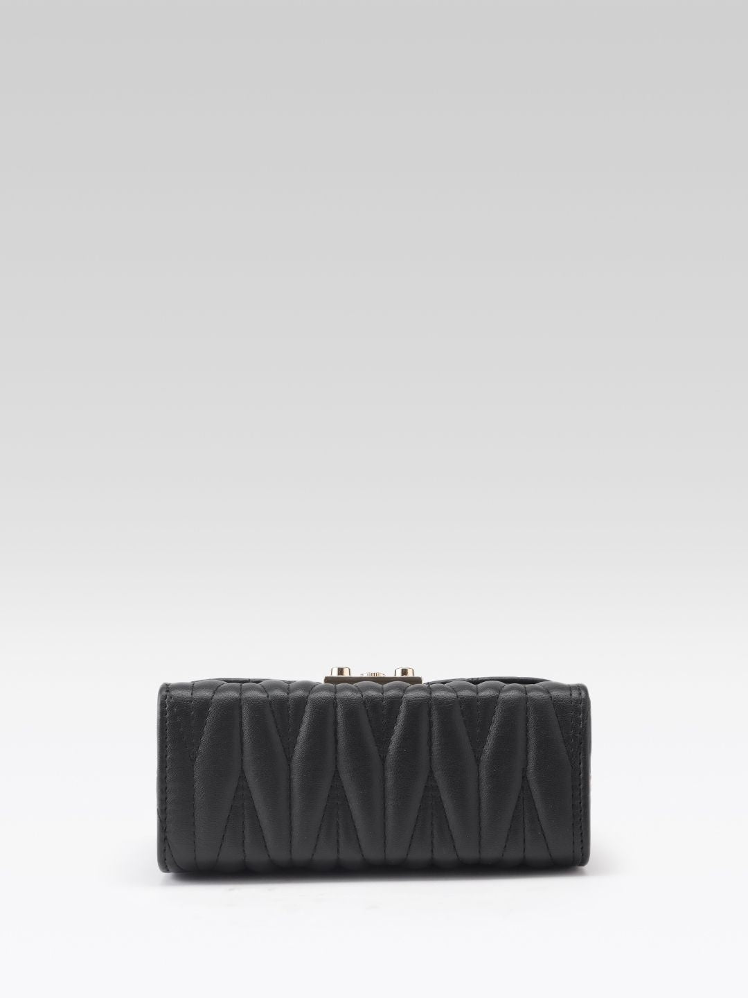 DressBerry Quilted Structured Shoulder Bag