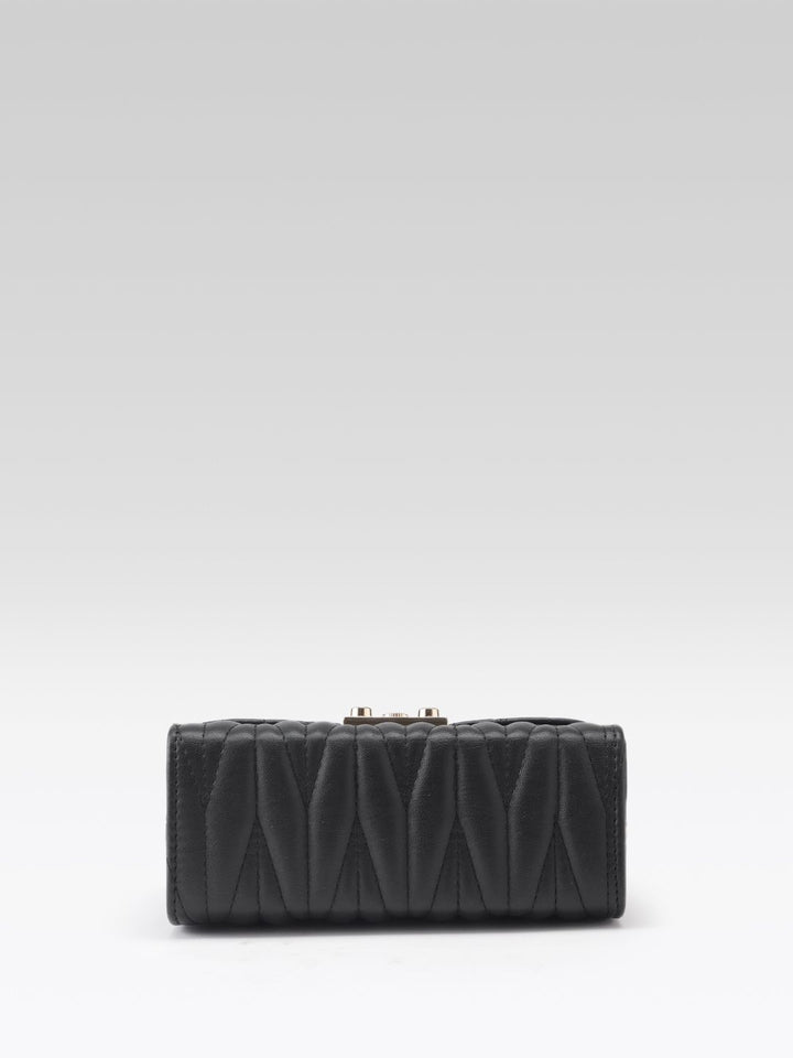 DressBerry Quilted Structured Shoulder Bag