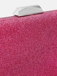 Lino Perros Women Glittery Effect Box Clutch