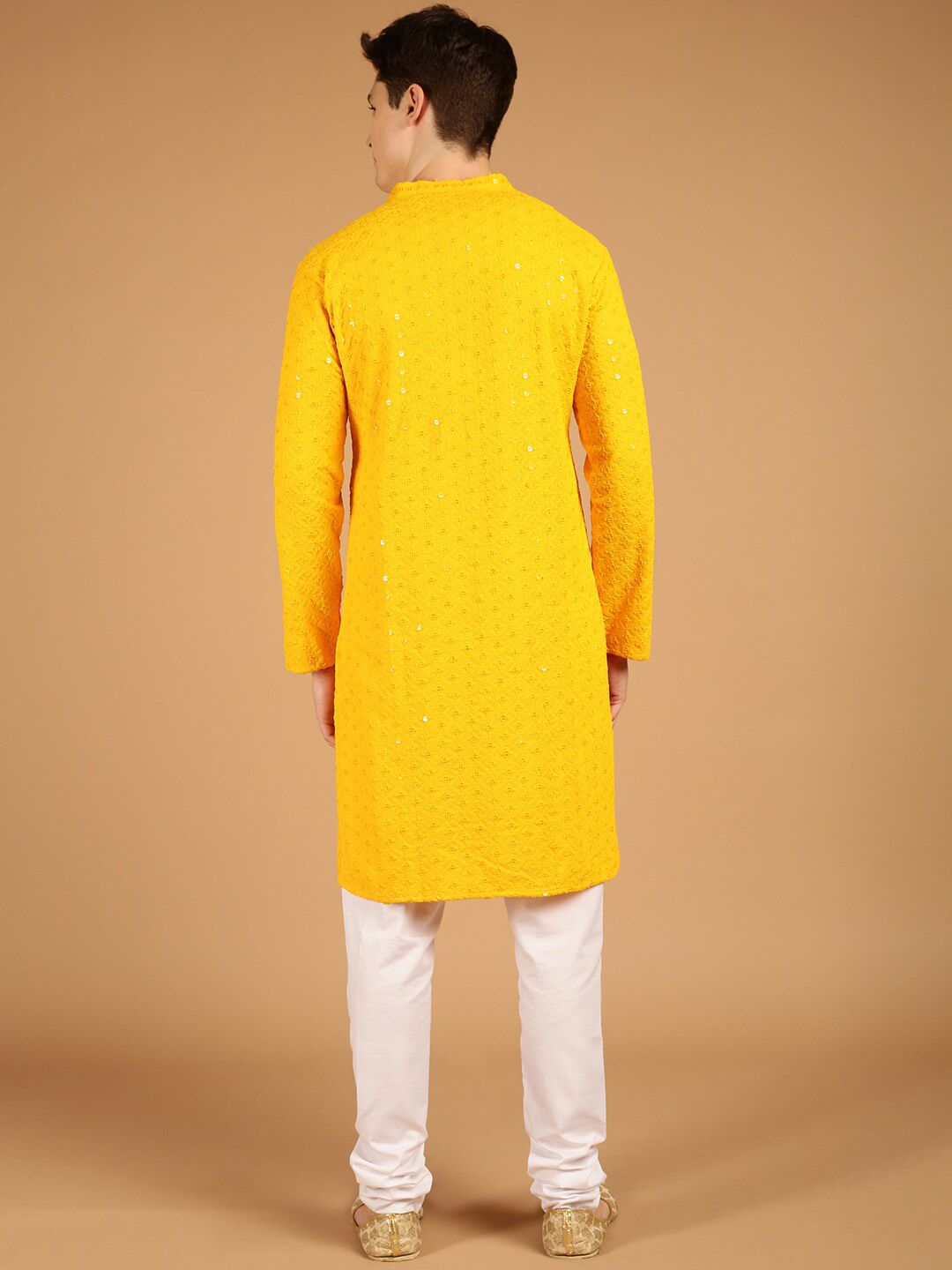SOJANYA Ethnic Motif Embroidered Thread Work Pure Cotton Kurta