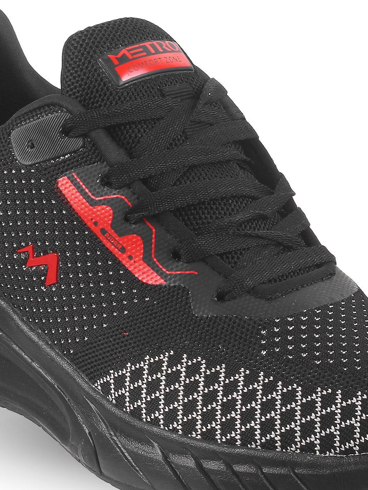 Metro Men Textile Walking Shoes